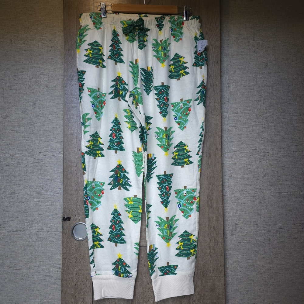 Old Navy Christmas Pajama Pants Flannel Medium NWT
